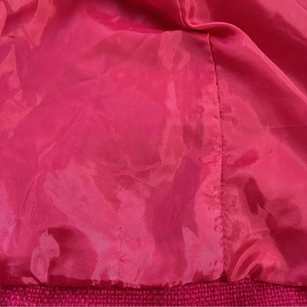 Tommy Hilfiger Pink Blazer Jacketet Size Medium 100% Cotton - Picture 9 of 9